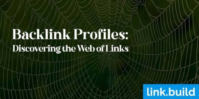 Backlink Profiles Discovering the Web of Links